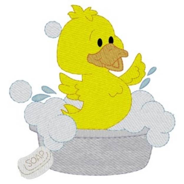 Picture of Baby Duckling Machine Embroidery Design