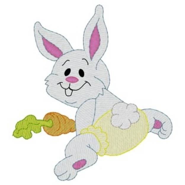 Picture of Baby Bunny Machine Embroidery Design