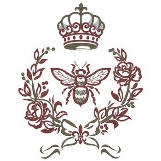 Picture of Queen Bee Machine Embroidery Design