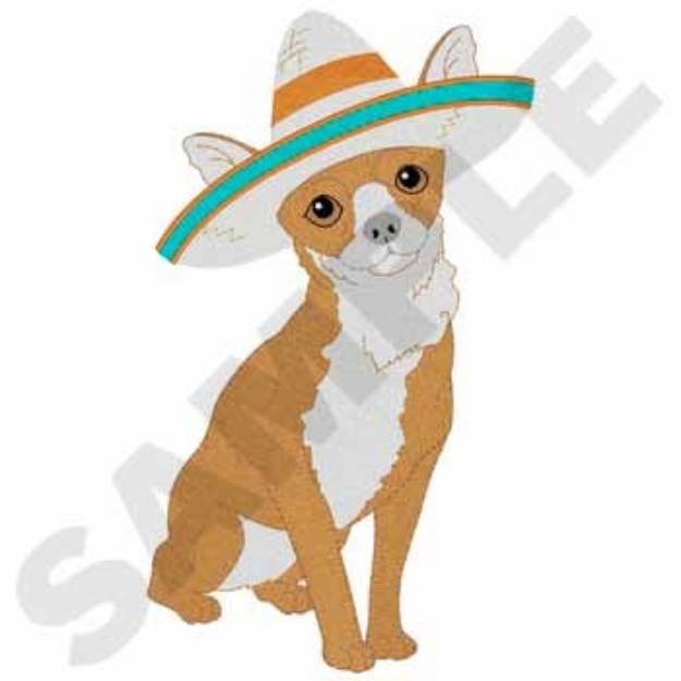 Picture of Chihuahua Machine Embroidery Design