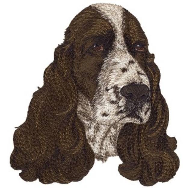 Picture of English Springer Spaniel Machine Embroidery Design