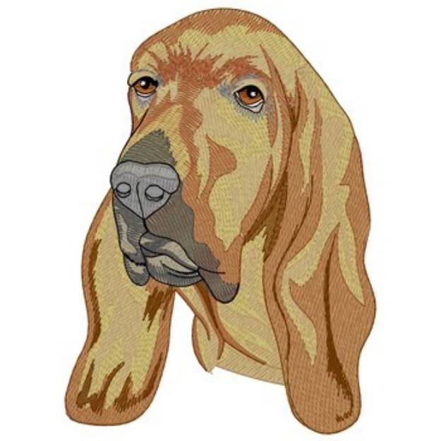 Picture of Blood Hound Machine Embroidery Design