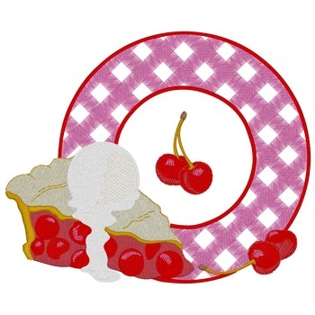 Cherry Pie Machine Embroidery Design