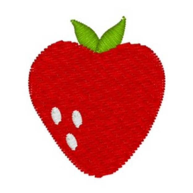 Picture of Strawberry Machine Embroidery Design