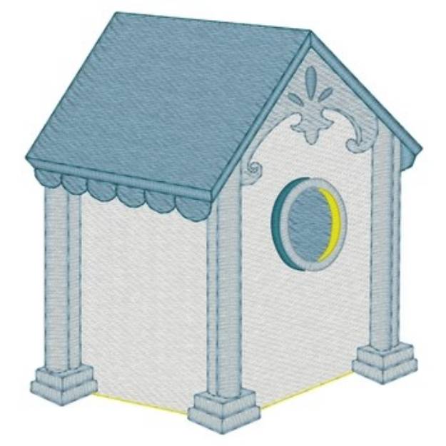 Picture of Fancy Birdhouse Machine Embroidery Design