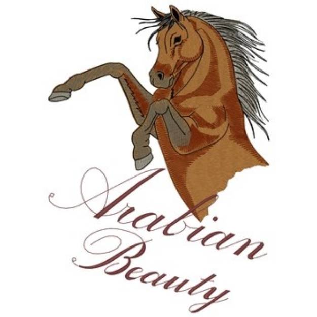 Picture of Arabian Beauty Machine Embroidery Design