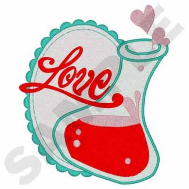 Picture of Love Potion Machine Embroidery Design
