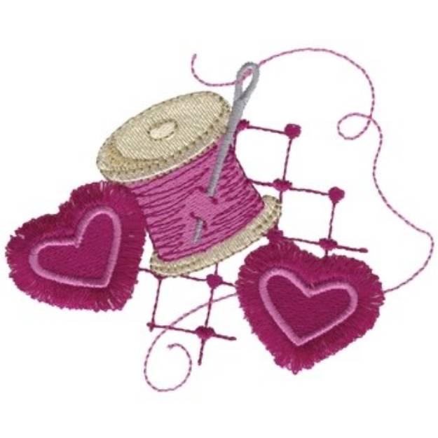 Picture of Thread/Sewing Notions Machine Embroidery Design