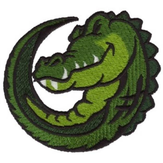 Picture of Gator Machine Embroidery Design