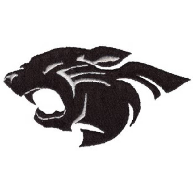 Picture of Panther Head Machine Embroidery Design