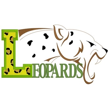 Leopards Machine Embroidery Design