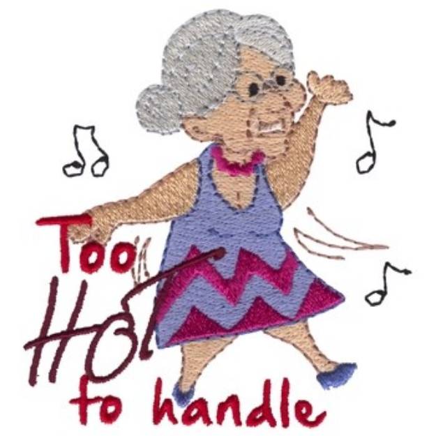 Picture of Too Hot To Handle Machine Embroidery Design