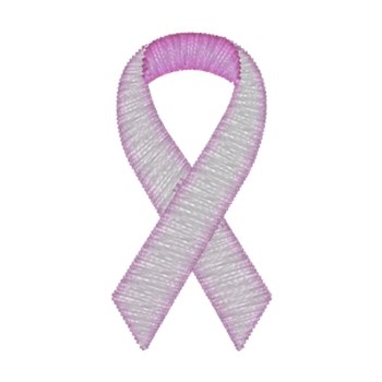 Cancer Ribbon Machine Embroidery Design