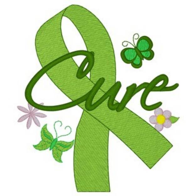 Picture of Cure Ribbon Machine Embroidery Design