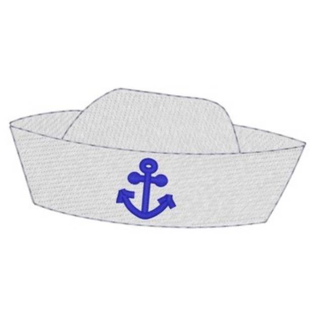 Picture of Sailor Hat Machine Embroidery Design