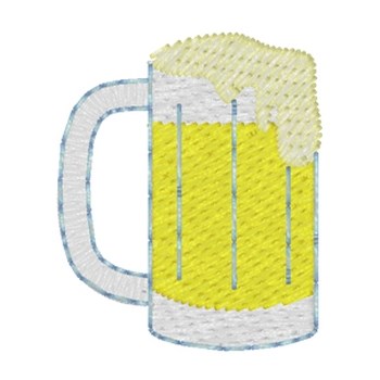 Beer Machine Embroidery Design