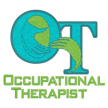 Occupational Therapist Machine Embroidery Design