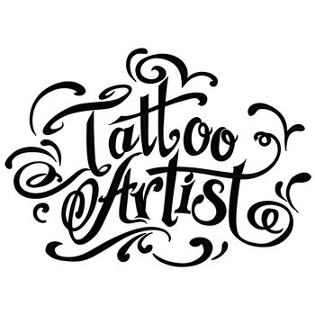 Tattoo Artist Machine Embroidery Design