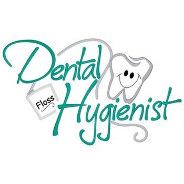 Picture of Dental Hygienist Machine Embroidery Design