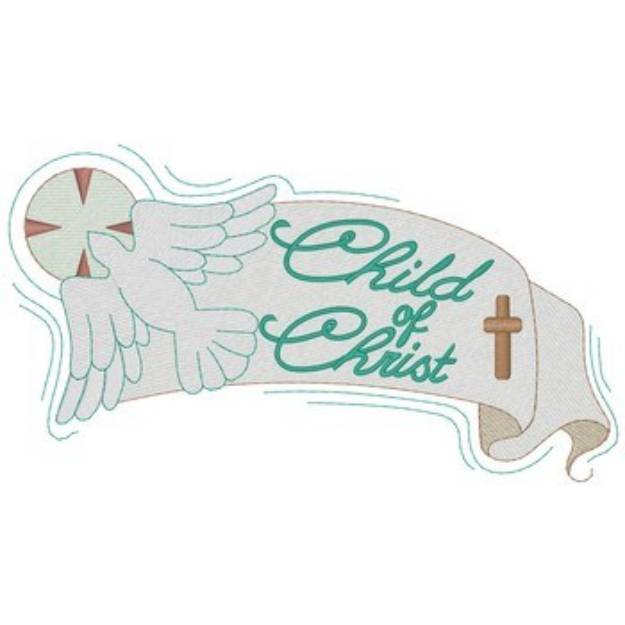 Picture of Child Of Christ Machine Embroidery Design