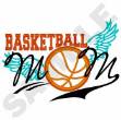 Picture of Basketball Mom Machine Embroidery Design