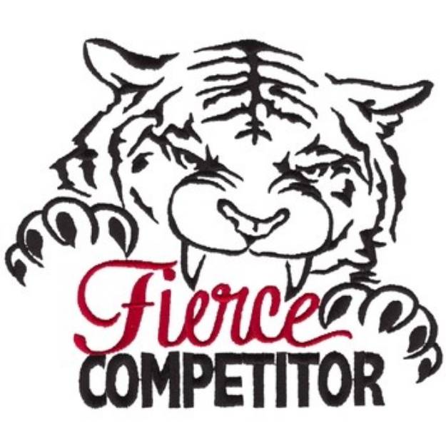 Picture of Fierce Competitor Machine Embroidery Design