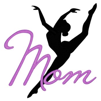Dance Mom Machine Embroidery Design