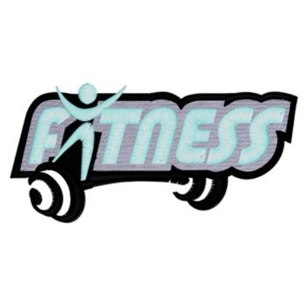 Picture of Fitness Logo Machine Embroidery Design