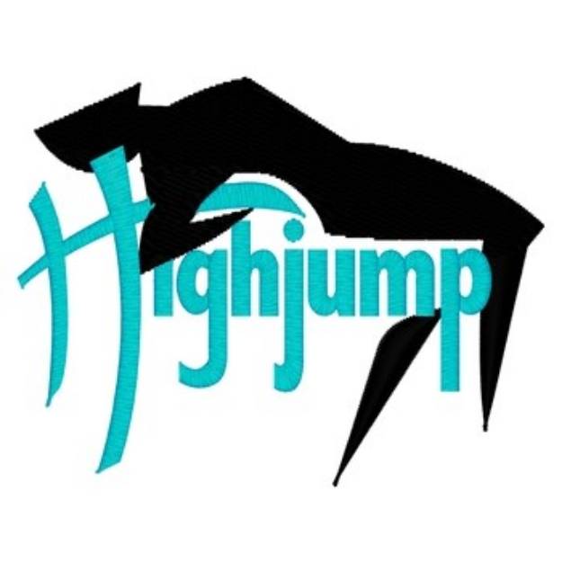 Picture of Highjump Machine Embroidery Design