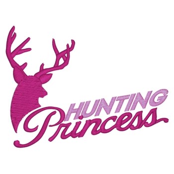Hunting Princess Machine Embroidery Design