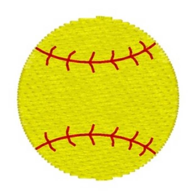 Picture of All Star Softball Machine Embroidery Design