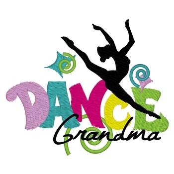 Dance Grandpa Machine Embroidery Design