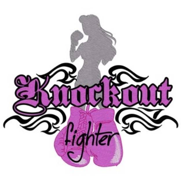 Picture of Knockout Fighter Machine Embroidery Design