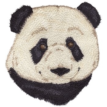 Panda Cub Machine Embroidery Design