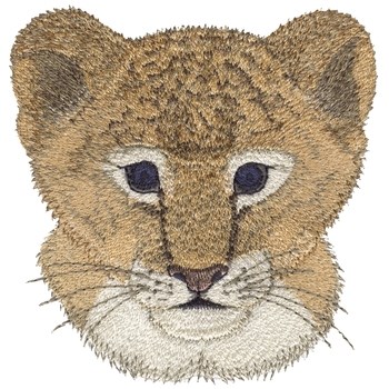 Baby Lion Machine Embroidery Design