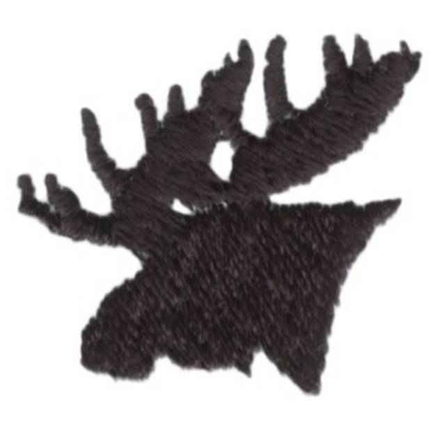 Picture of Moose Machine Embroidery Design