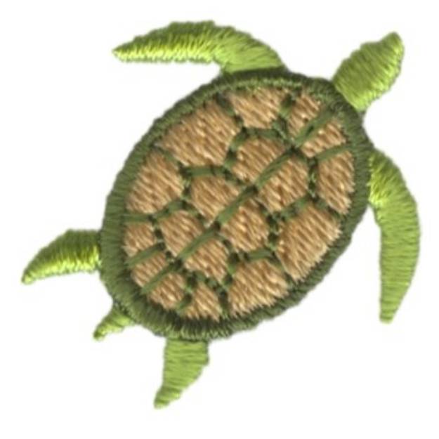 Picture of Turtle Machine Embroidery Design