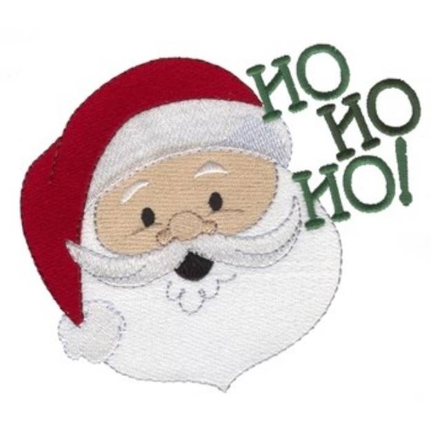 Picture of Merry Xmas Santa Machine Embroidery Design