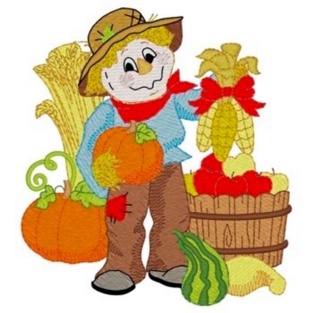 Picture of Bountiful Harvest Machine Embroidery Design