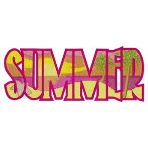 Picture of Summer Machine Embroidery Design