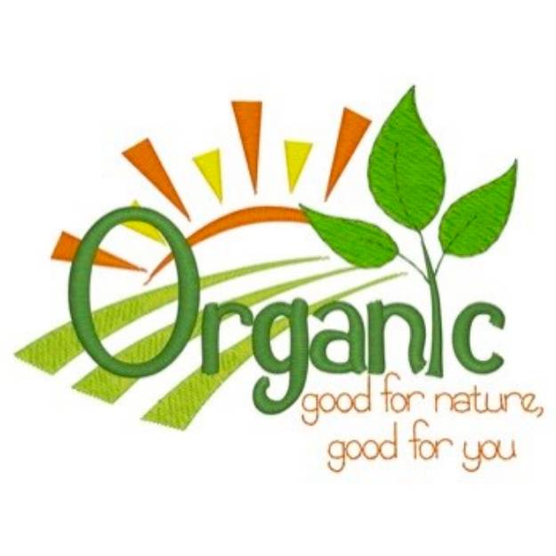 Picture of Organic Foods Machine Embroidery Design