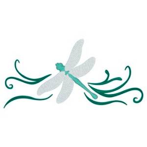 Picture of Dragonfly Border Machine Embroidery Design