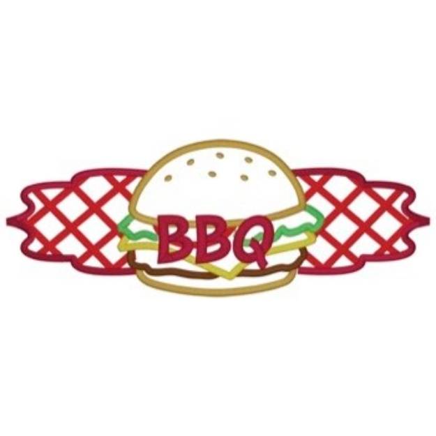 Picture of Barbeque Machine Embroidery Design