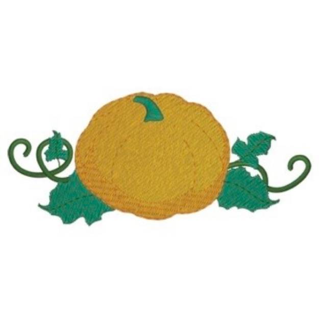 Picture of Pumpkin Machine Embroidery Design