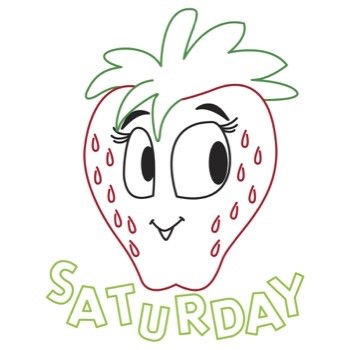 Strawberry Saturday Machine Embroidery Design