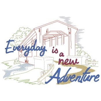 Everyday Adventure Machine Embroidery Design