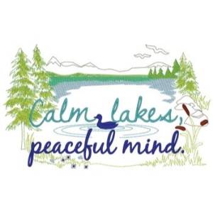 Picture of Calm Lakes Machine Embroidery Design