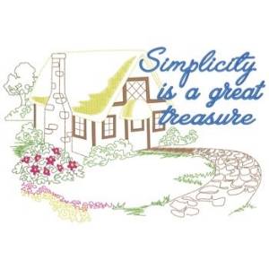 Picture of Simplicity Treasure Machine Embroidery Design