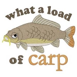 Picture of Load Of Carp Machine Embroidery Design