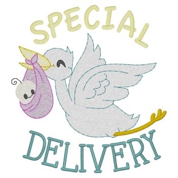 Special Delivery Machine Embroidery Design